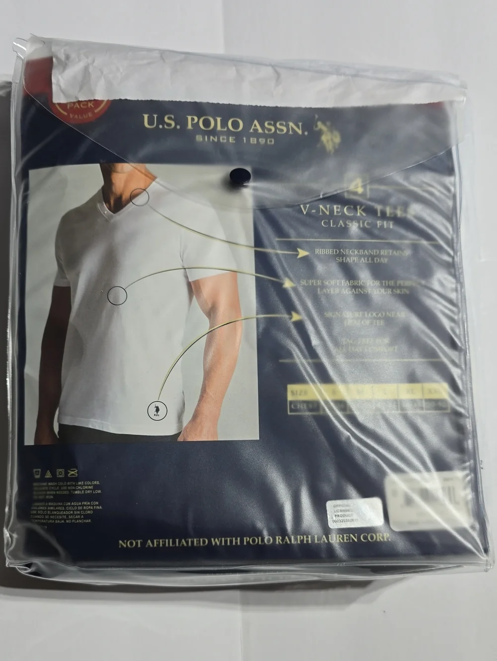 U.S. Polo Assn. classic neck